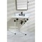 Fauceture 30X22 Marble Vanity Top W/ Acrylic Feet Combo, Marble/Bronze KVPB30MA5 - alternate 2